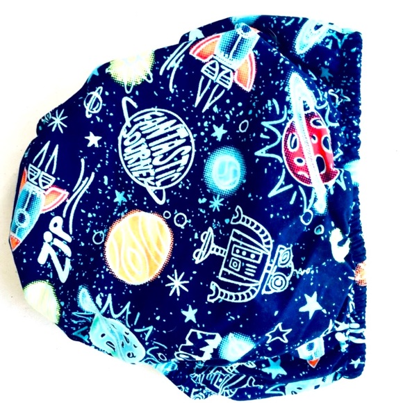 See me Swim—🚀 Rocket ship swim diaper - Picture 2 of 3